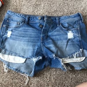 Hollister cut off shorts